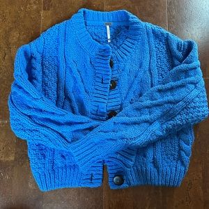 Free people bonfire cardi xs